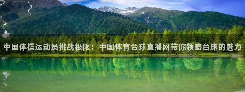 中国体操运动员挑战极限：中国体育台球直播网带你领略台球的魅力