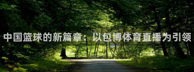 中国篮球的新篇章：以包博体育直播为引领